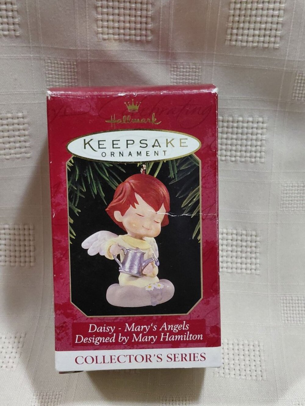 Hallmark Keepsake Daisy Mary's Angels Ornament Tenth In Series Vintage